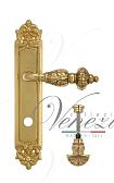 Дверная ручка Venezia на планке PL96 мод. Lucrecia (полир. латунь) сантехническая, пов