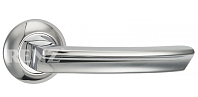 Дверная ручка RENZ мод. Лучиана (хром блестящий) DH 85-08 CP
