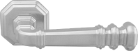 Дверная ручка Forme мод. Atlas 159RAT (матовый хром) на розетке 50RAT